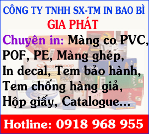 In bao bi gia phát