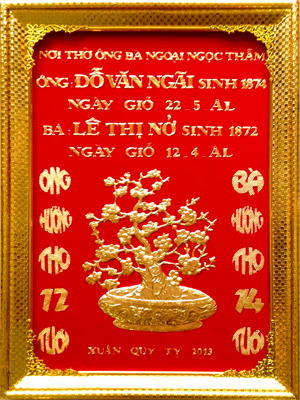 Khánh vàng lịch 2| khanhvangngocmy.com