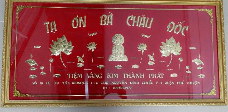 khánh vàng phật bà 5| khanhvangngocmy.com