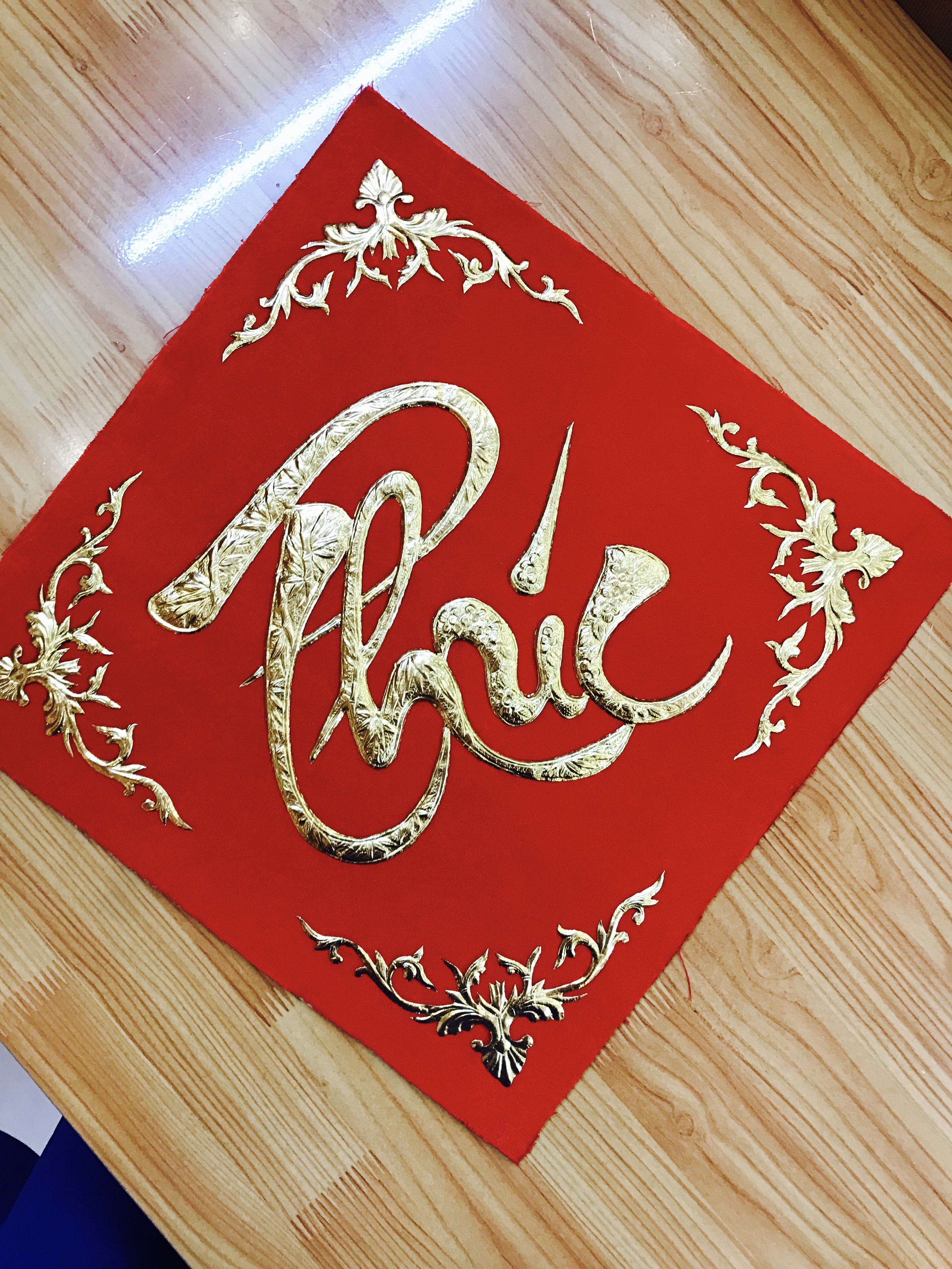 Khánh vàng chữ 10| khanhvangngocmy.com