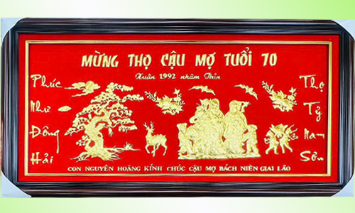 Khánh vàng chúc thọ 65| khanhvangngocmy.com