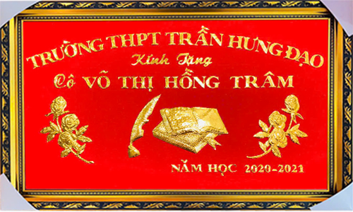 Khánh vàng chữ theo yêu cầu khách 45| khanhvangngocmy.com